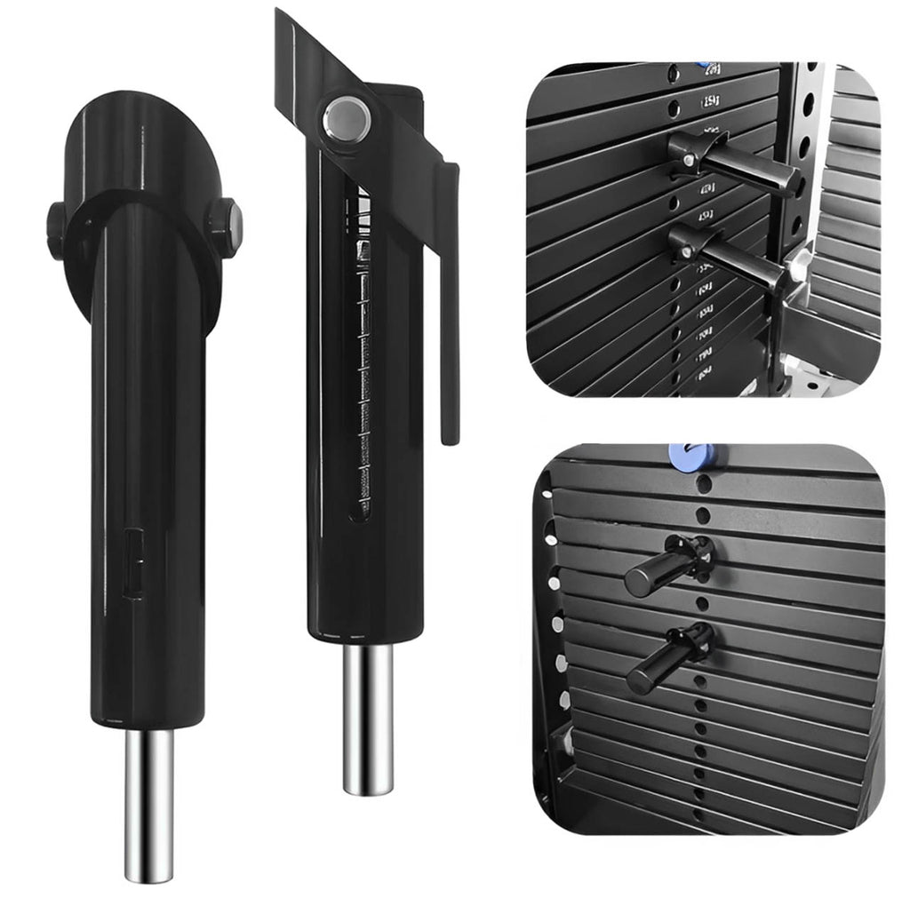 Automatic Pin Rack Drop Set Pins for gym automatic dropset weight rack pins – The Gripster